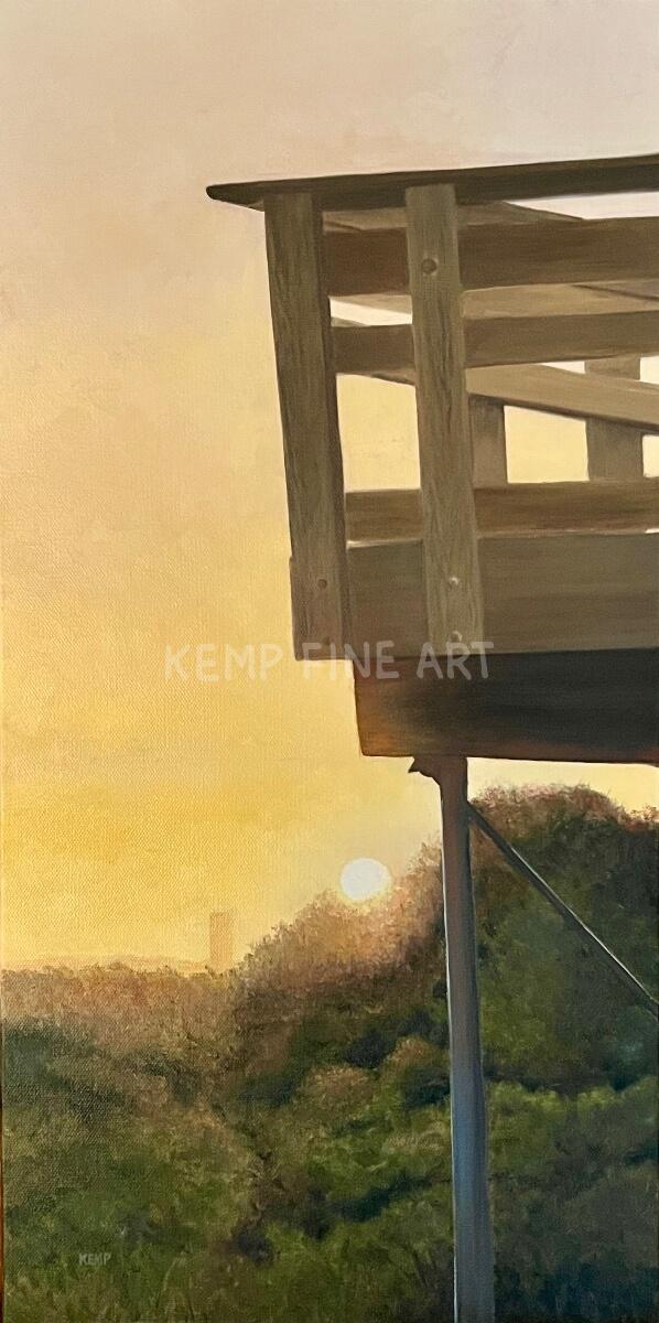Lookout Sunrise | Oil on Canvas - by Jim Kemp