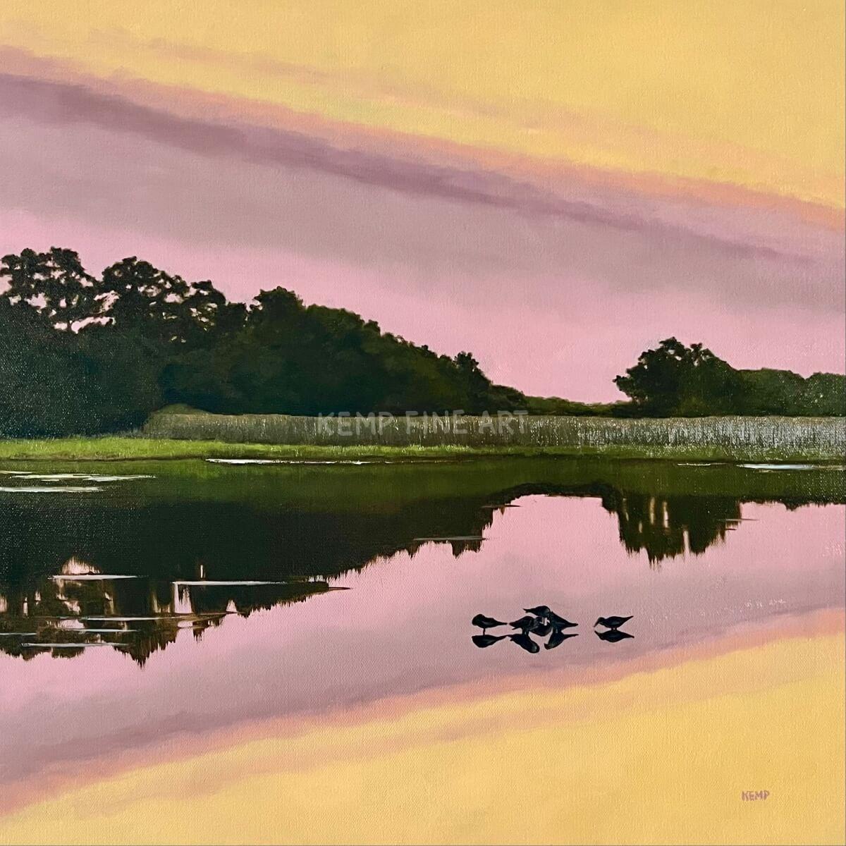 Early Birds | Oil on Canvas - by Jim Kemp