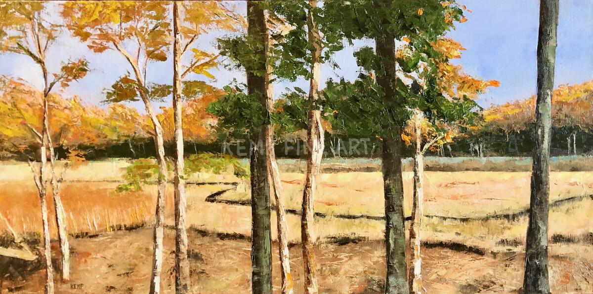 View From the Porch | Oil on Canvas - by Jim Kemp