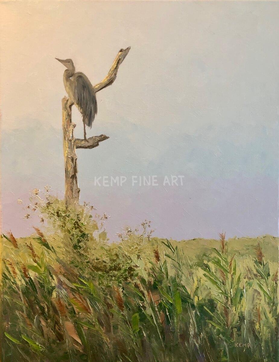 Early Morning Patrol | Oil on Canvas - by Jim Kemp